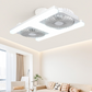 🔥Limited-time offer-Modern 2-in-1 LED Ceiling Fan Light~Can be controlled remotely