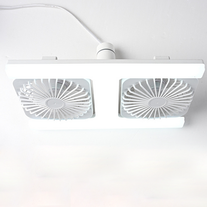 🔥Limited-time offer-Modern 2-in-1 LED Ceiling Fan Light~Can be controlled remotely