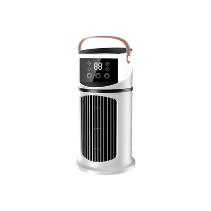 🏆LAST DAY SALE 50% OFF🔥Mist Humidifier Cold Fan, Air Cooler, 9 Speed Settings + Three-Hole Spray, 8-Hour Timer,