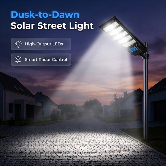 🏆LAST DAY SALE 50% OFF🔥Solar Powered Street Light with Motion Sensor