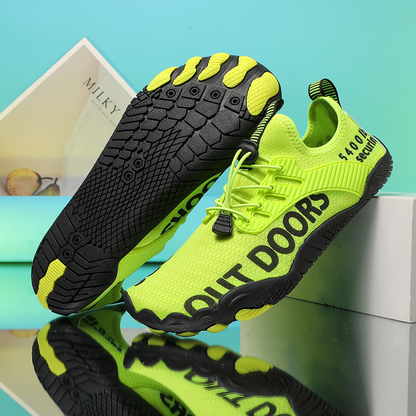 🏃‍♂️ 50% OFF!! 💧 Unisex Lightweight Quick-Drying Sports Shoes – Barefoot Feel, Slip-Resistant Sole & Drainage System 🌊