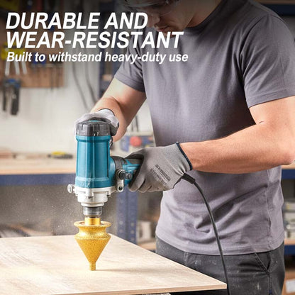 ⚙️ 50% OFF NOW! ✨ Diamond Chamfering Bit for Grinder – Multi-function, brazed diamond & M10 fit – Clean bevels on tile, stone or glass – perfect for renovation projects 🔧
