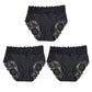 🌸 50% OFF NOW! 🌸Women's Elegant Lace Comfort Briefs | Premium Soft Breathable Knickers with High Elastic Waistband & Non-Irritating Floral Lace