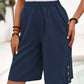 👖50% OFF NOW! 🌸Women's Casual Comfortable Elastic Waist Capri Trousers