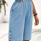 👖50% OFF NOW! 🌸Women's Casual Comfortable Elastic Waist Capri Trousers