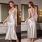 🎁2026 New Arrivals 50% OFF💥Elegant V-Neck Slip Nightdress – Silky, Flowing, Romantic 💤