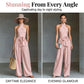 👗 LIMITED-TIME 50% OFF! ✨ Halter Sleeveless Jumpsuit – Crisscross Neck, Waist Tie, Wide Leg 🌟