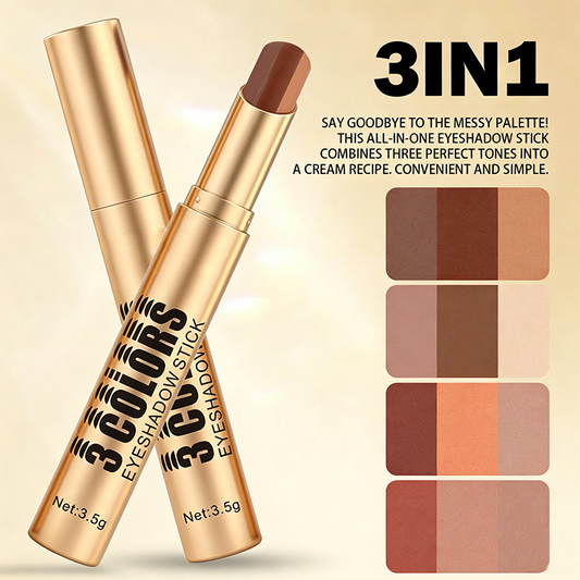 📢📢50% DE RÉDUCTION !! ⏰ Stick d'ombre à paupières dégradé 3-en-1 ✨