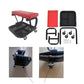 Rolling Shop Stool for Garage with Tool Organizer Tray