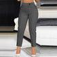 👖 LIMITED-TIME 50% OFF! ✨ Women's High Waisted Cropped Suit Pants – Slim Fit, Wrinkle Resistant, Office to Evening 💼