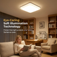 💡 50% OFF NOW! ✨ Modern Minimalist LED Ceiling Light – Eye-caring & 3-color dimmable – Square flush mount, perfect for living room, kitchen or study – sleek and energy-efficient 🏠💡
