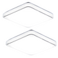 💡 50% OFF NOW! ✨ Modern Minimalist LED Ceiling Light – Eye-caring & 3-color dimmable – Square flush mount, perfect for living room, kitchen or study – sleek and energy-efficient 🏠💡