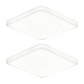 💡 50% OFF NOW! ✨ Modern Minimalist LED Ceiling Light – Eye-caring & 3-color dimmable – Square flush mount, perfect for living room, kitchen or study – sleek and energy-efficient 🏠💡