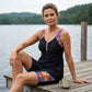🌊🌞Summer Hot Sale-55% Off!!🌿 Women's Flowy Tankini Top and Shorts Swimsuit