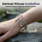 ✨50% OFF📿 Vintage Pagan Bracelet | Wiccan Symbol Pendant · Vintage Metal · Versatile for Everyday Wear · Spiritual Meaning | Everyday Outfits
