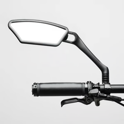 💥360° Rotatable Bicycle Rearview Mirror – Shock-Absorbing Arm, Weather-Resistant, Universal Mount 🛡️