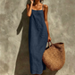 👗 LIMITED-TIME 50% OFF! ✨ Women's Casual Solid Color Slip Dress