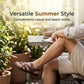🦶55% OFF NOW! ☀️ Men Roman Sandals – Soft sole & casual style – Perfect for summer, beach or walks – comfortable and breathable 🌊🦶✨