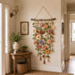 🌸Crochet Flower Wall Hanging Decor Handmade🌸Handcrafted Items from the School for Middle-Aged and Elderly Artisans