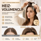 💇 Cordless heated root-volumizing clip – portable travel styling tool for fine, flat hair