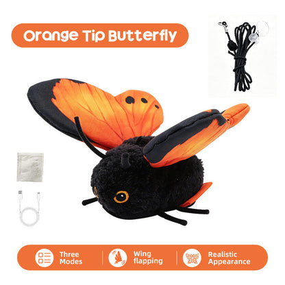 ⏳Time-Limited Special⏰Smart Sensing Flapping Butterfly Toy for Cats