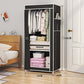 Portable Wardrobe with 3 Drawers