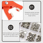 🧷 Kit de pinces pour poser des boutons-pression sans couture
