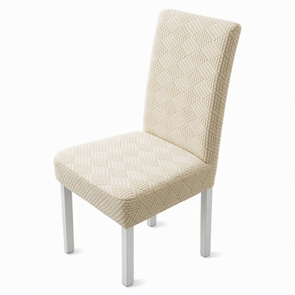 📢📢50% DE RÉDUCTION !! ⏰ Housse extensible universelle en tricot pour chaise de salle à manger🪑🛡️