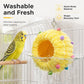 🐦PROMO FLASH : 50% DE RÉDUCTION ! Lit Suspendu Doux et Confortable pour Oiseaux – Polaire Corail Moelleuse, Design Adapté aux Cages for un Repos Paisible de Vos Petits Compagnons à Plumes ✨