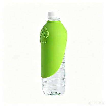 Alimentateur de bouteille d'eau en silicone pliable pour chien