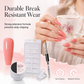 Gel de construction solide non collant pour l'extension des ongles