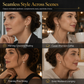 Boucles d'oreilles classiques et élégantes en forme de V pour femmes