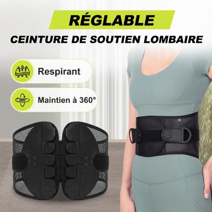 ⏳Offre spéciale à durée limitée⏰Ceinture de soutien lombaire – Soulagement ciblé, légère et réglable 🧘