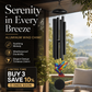 🎵 LIMITED-TIME 50% OFF! 💥 Vintage Metal Wind Chimes | Elegant Black Aluminium Garden Decor with Bird & Butterfly Accents for Patio & Porch